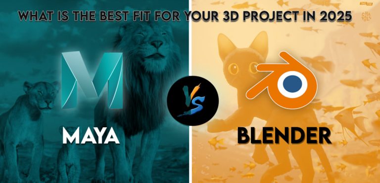 Maya vs Blender নতুন পিকে লাক অ্যাপ: What is the Best Fit for Your 3D Project in 2025
